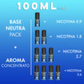 come diluire nicotina booster 70/30 da 9mg in 100ml di liquido svapostudio.com