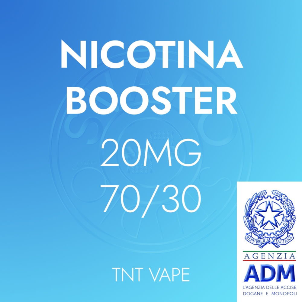 nicotina booster svapo per sigaretta elettronica 20mgdensità 70-30 svapostudio