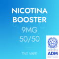 nicotina booster svapo per sigaretta elettronica 9mg densità 50-50 svapostudio
