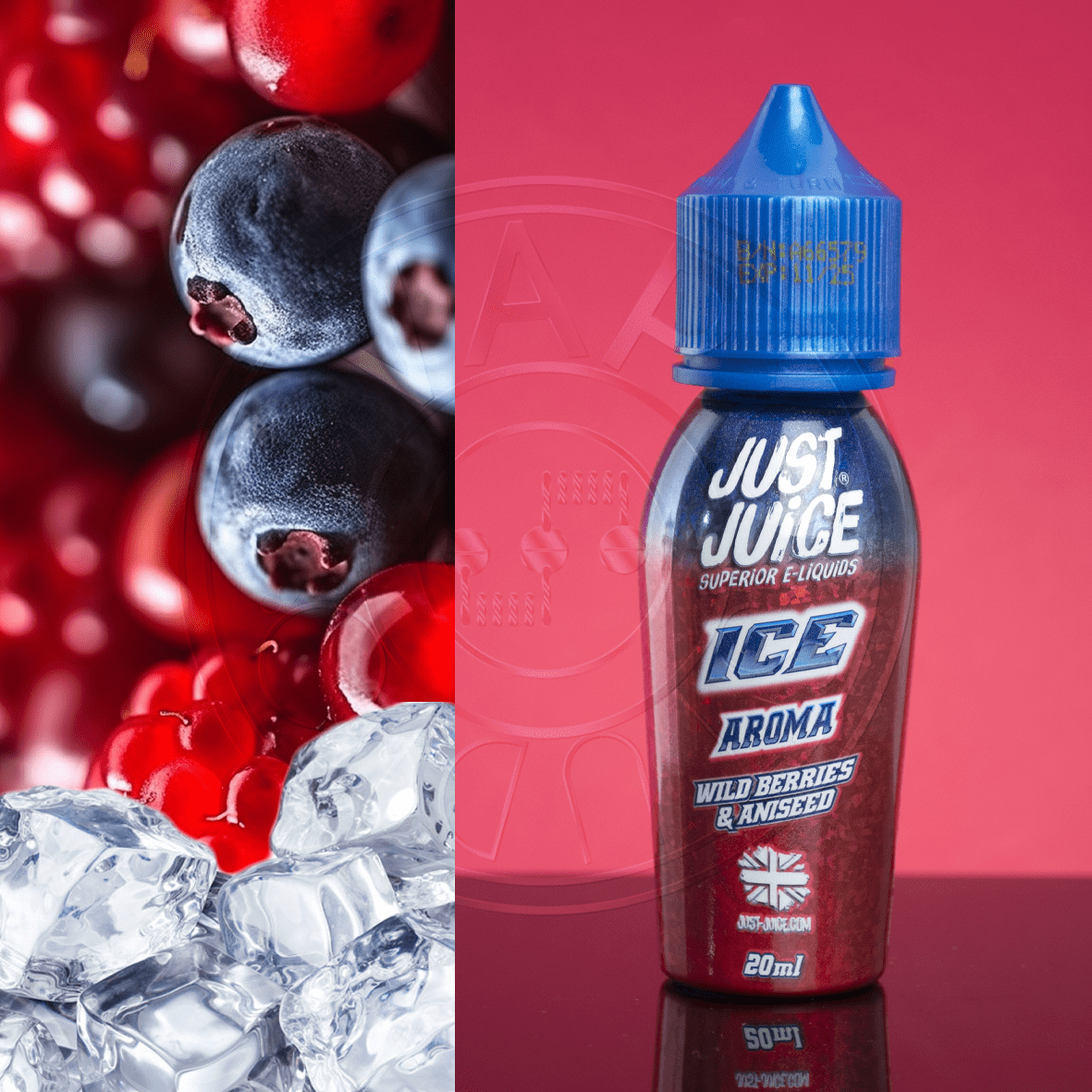 Wild Berries Aniseed Ice - Just Juice - Liquido Scomposto Shot - Svapo  Studio