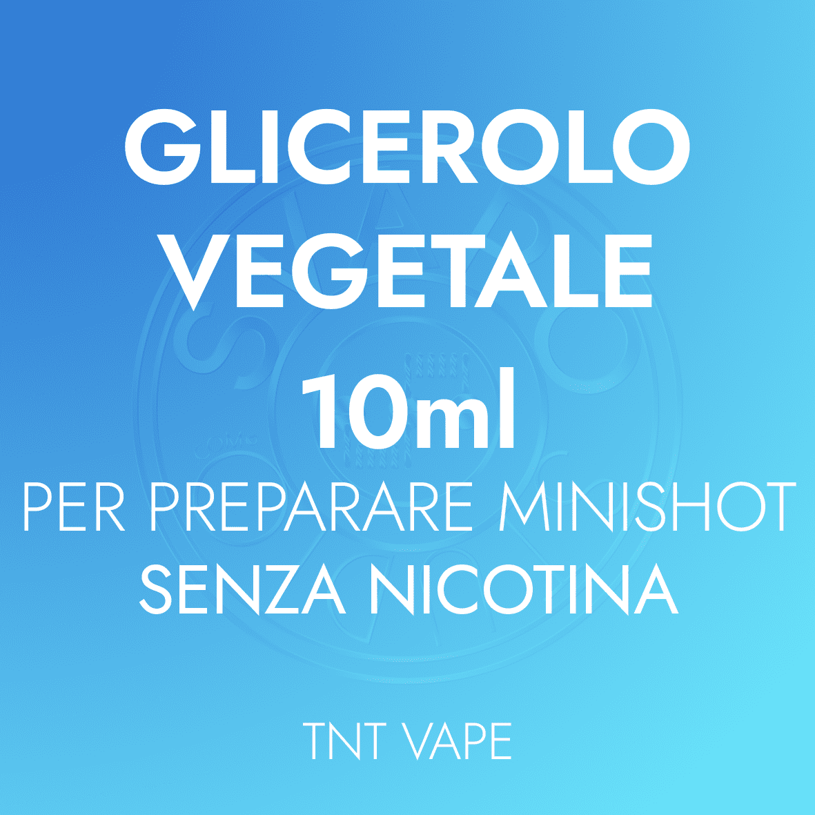 Glicerolo Vegetale 10 ml - TNT Vape - Svapo Studio