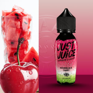 liquido fruttato frutta anguria e ciliegia ice fresco ghiacciato mentolato tropicale just juice watermelon cherry sigaretta elettronica online svapostudio