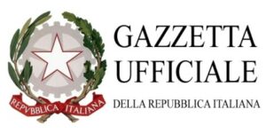 Logo gazzetta ufficiale repubblica italiana informazione svapostudio