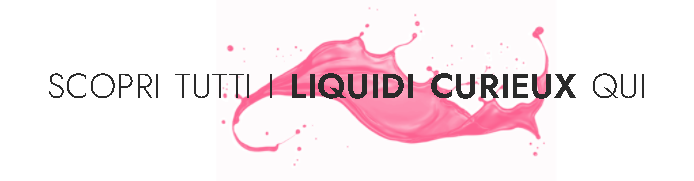 Banner gusti Liquidi Curieux per sigaretta elettronica fruttati particolari e cremosi online distribuiti da svapo svapostudio